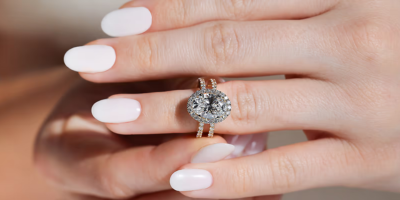 oval solitaire engagement ring